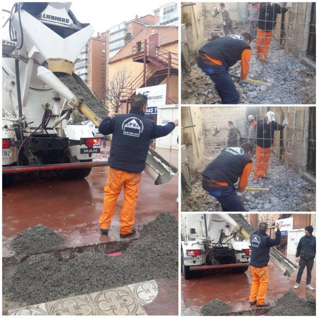 TRABAJOS CON HORMIGÓN Y SOLERAS