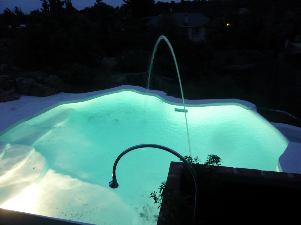 Piscina irregular 