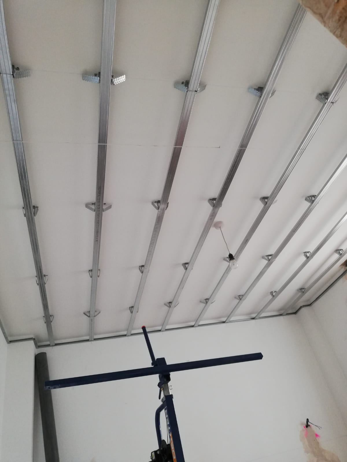 Instalación de Pladur en Techo