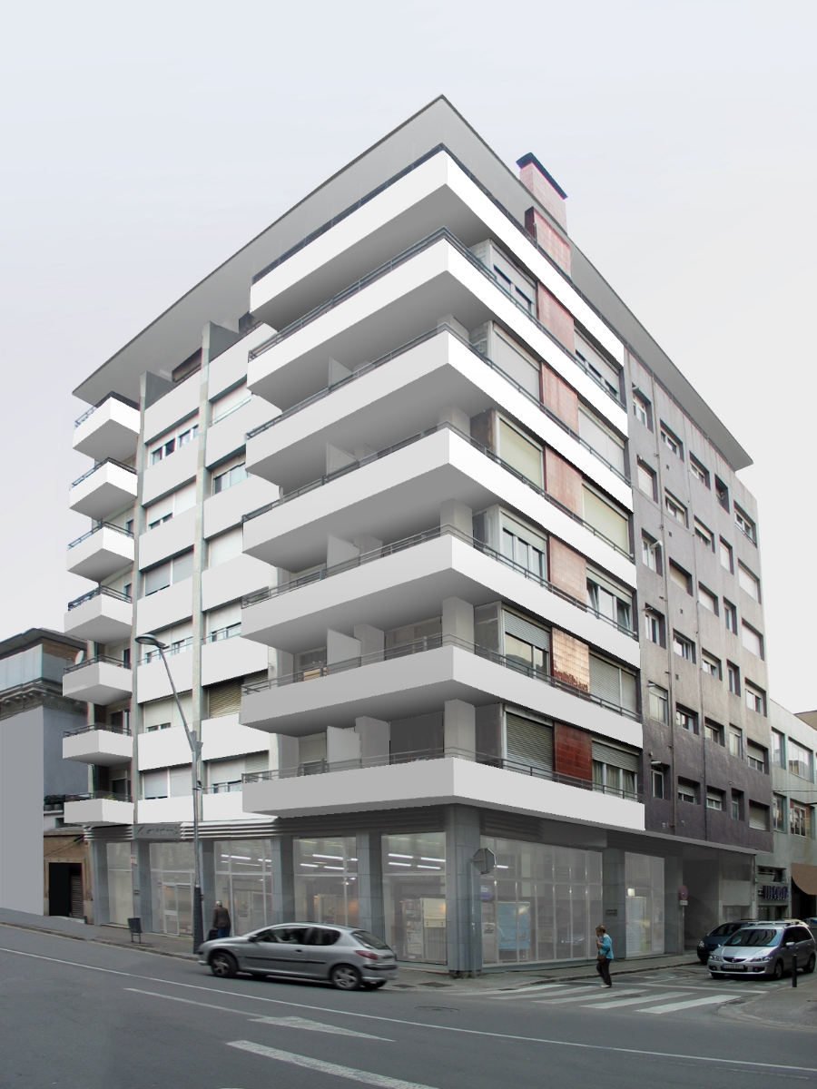 Proyecto de reforma de fachada, Girona