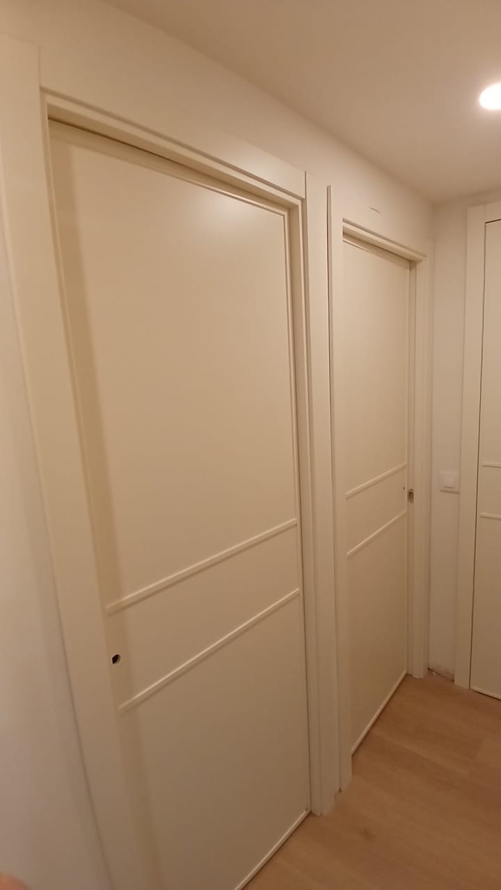 Puertas de paso con dibujo
