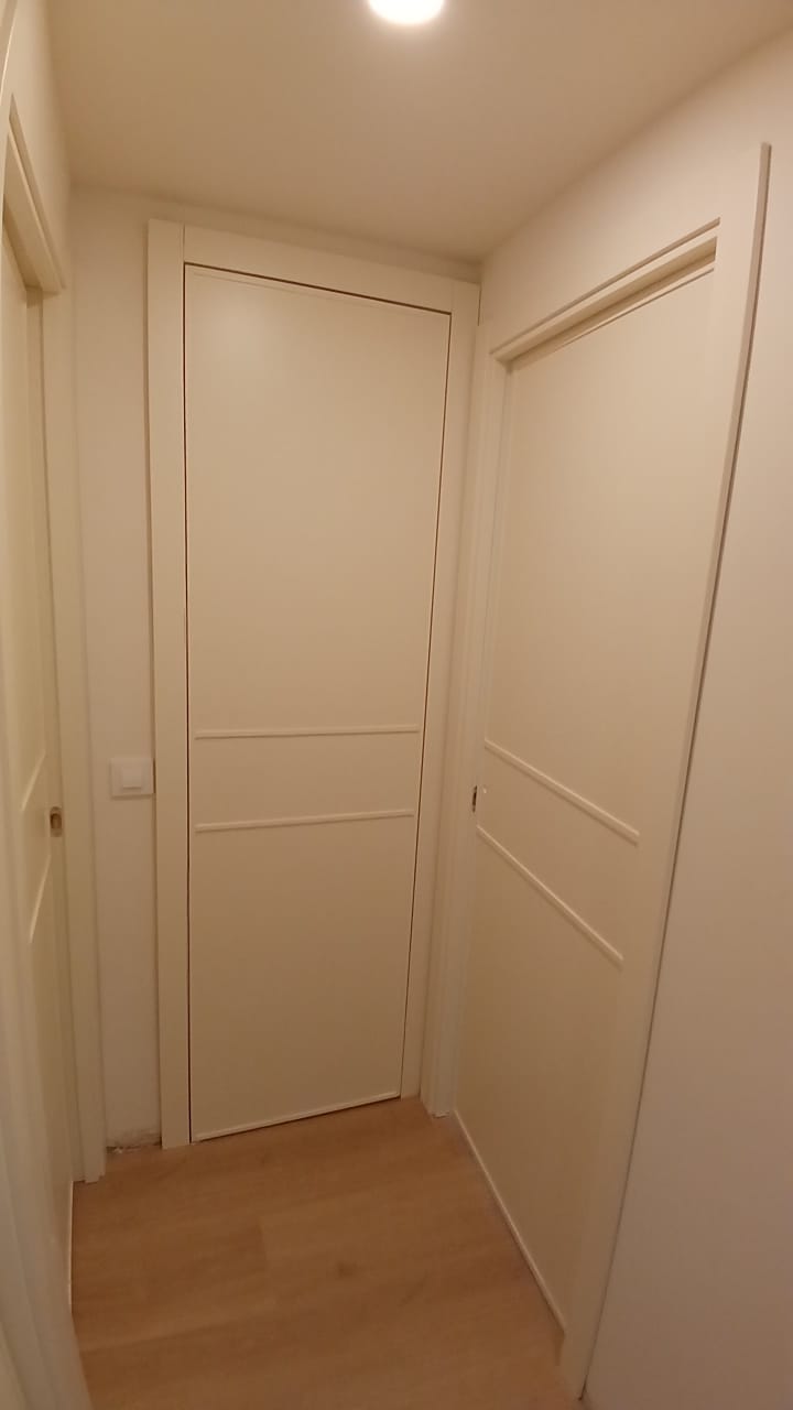Puertas de paso con dibujo