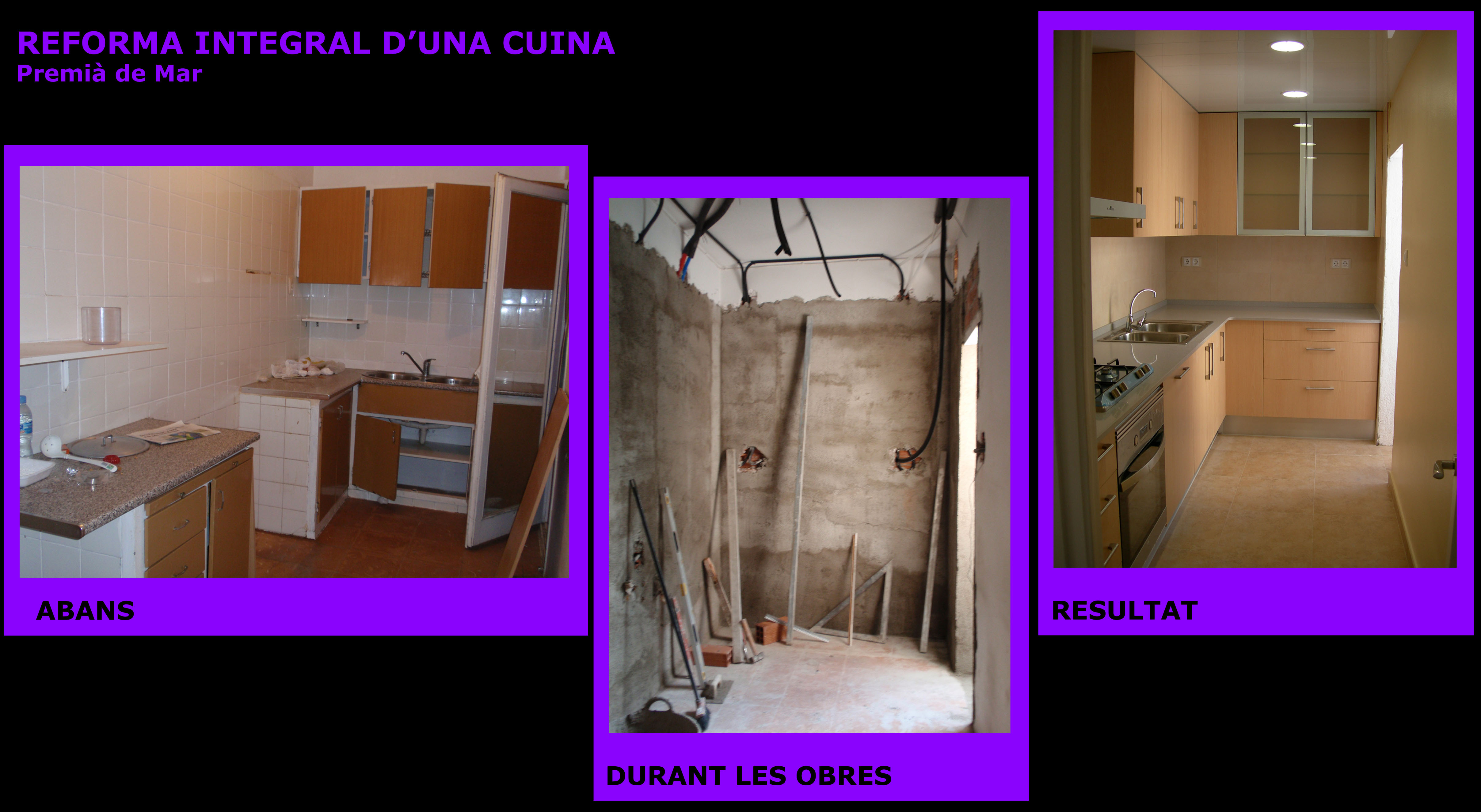 Reforma integral de una cocina