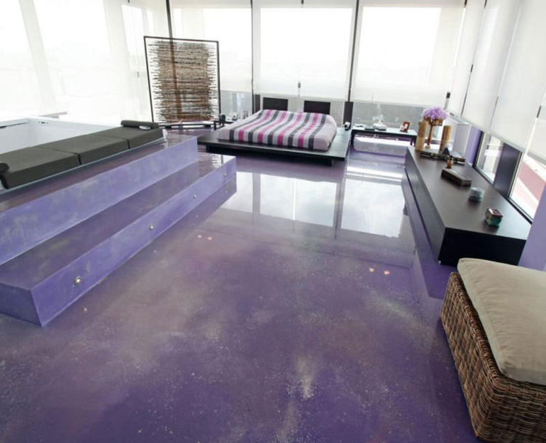 Piso en resina