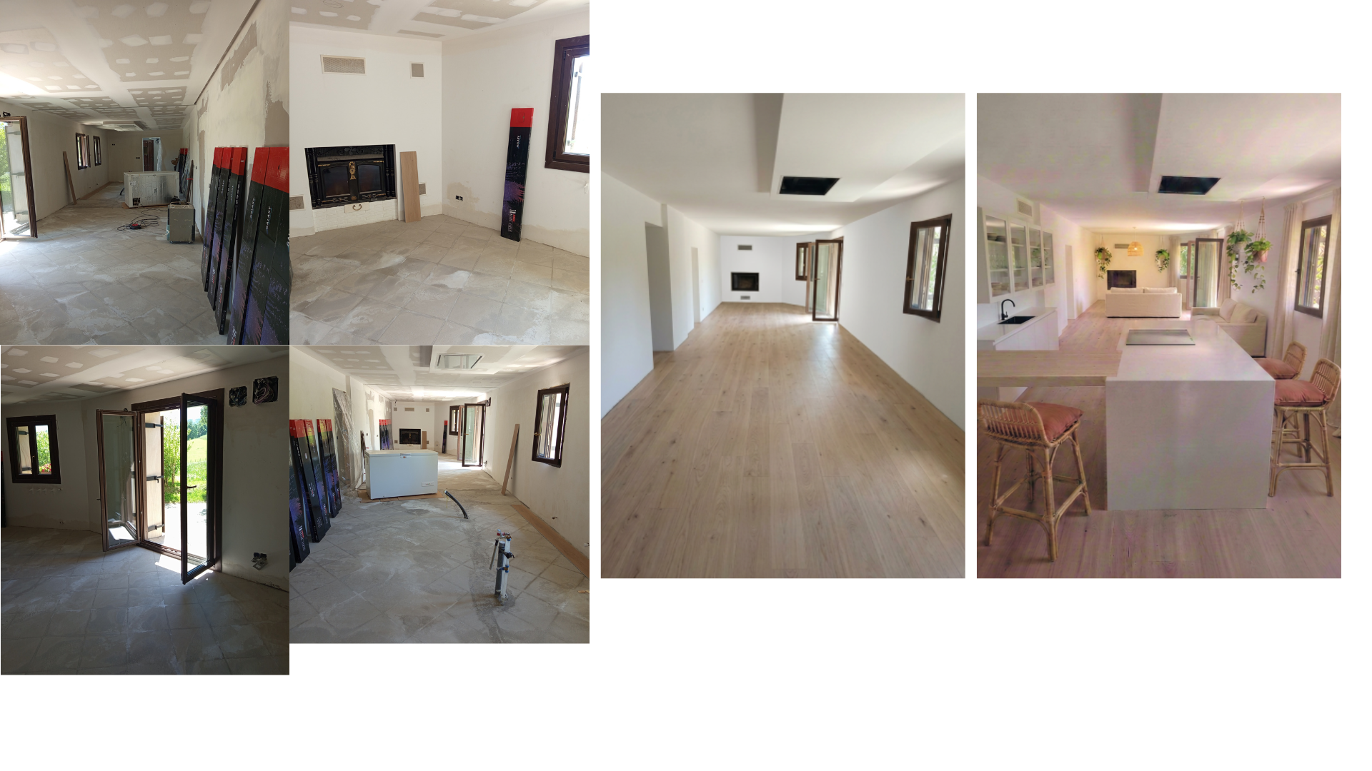 Transformación sala-comedor