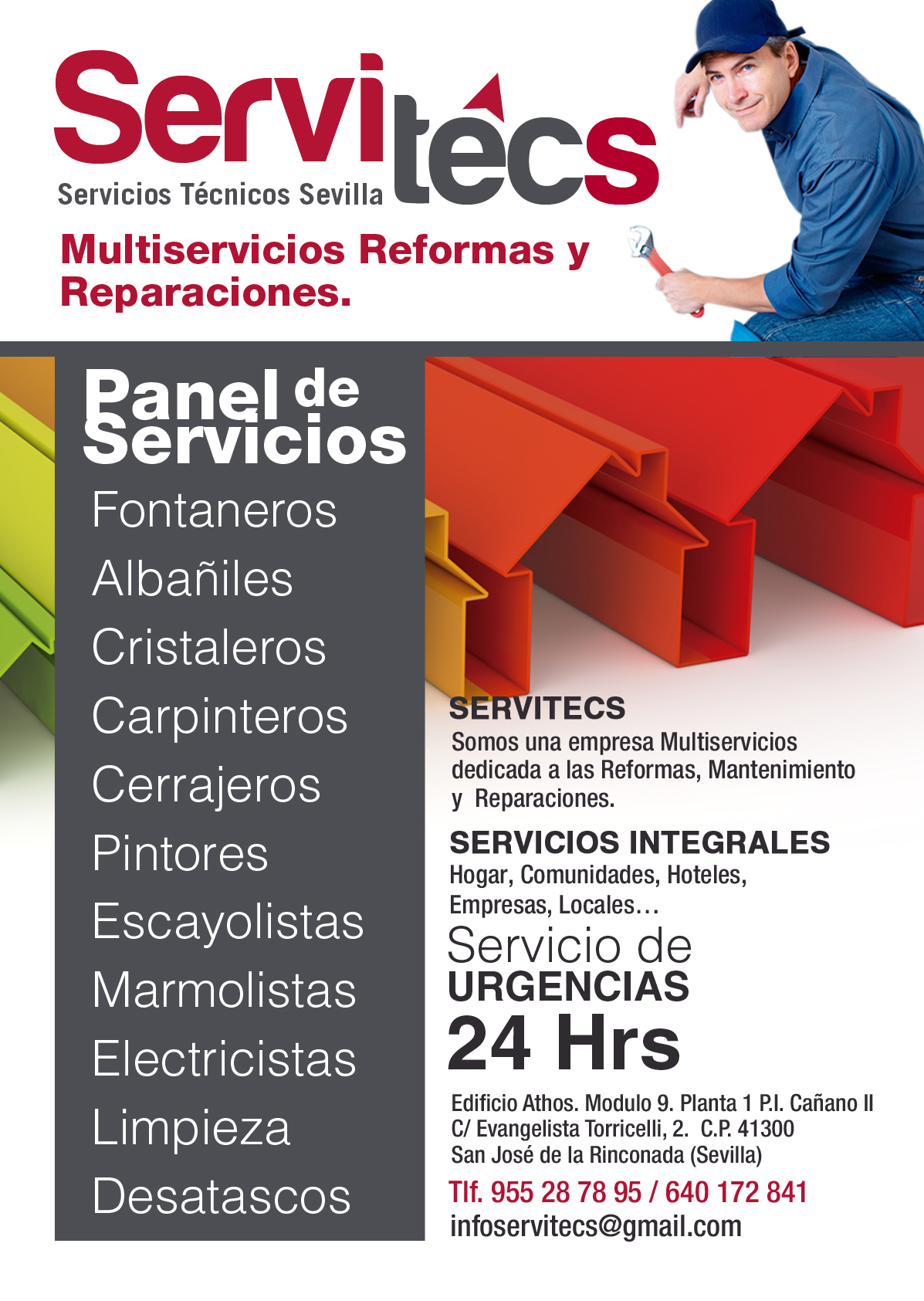 SERVITECS, GARANTÍA DE CALIDAD!