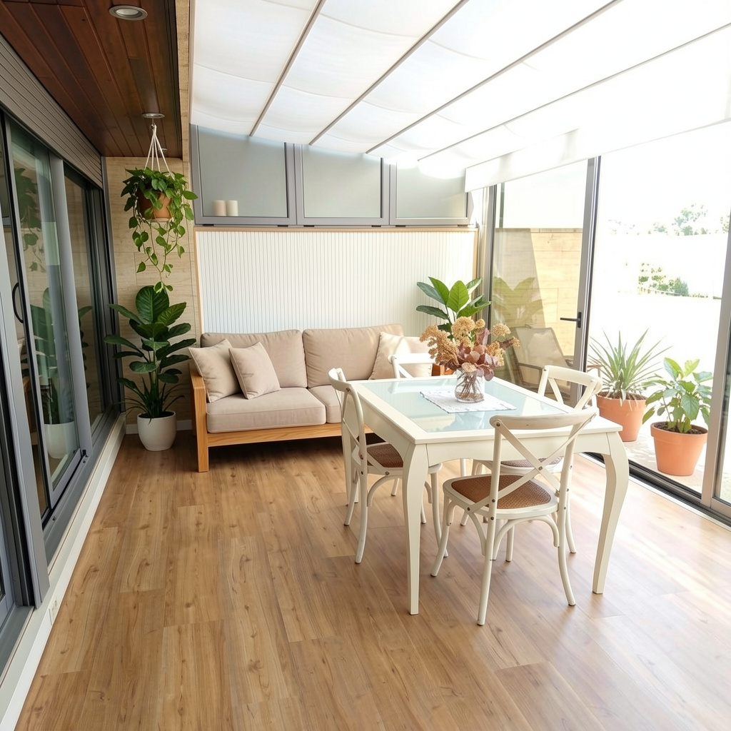 Tranformación de terraza