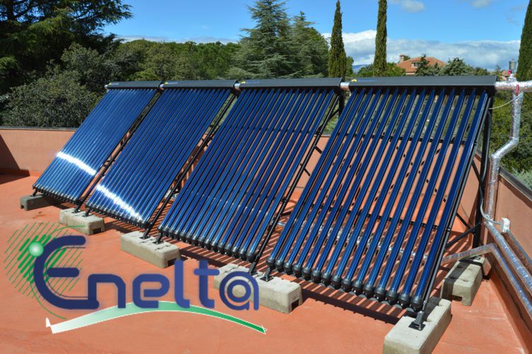 Paneles solares de tubo de vacio