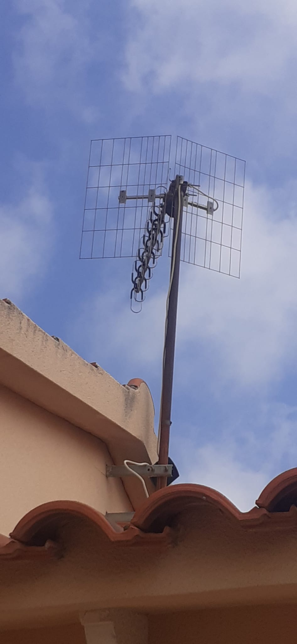 Antena defectuosa