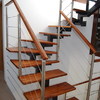 Poner barandilla de madera en escalera interior