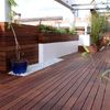Colocar tarima exterior en terrazo, atico