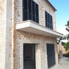 Persiana mallorquina aluminio blanco dos hojas 120x95