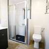 Baño minimalista