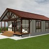 Casa Prefabricada De Madera De Unos 45 M2