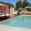 Recubrimiento piscina con cemento pulido