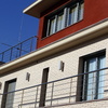Cocina pequeña de exterior, en acero inoxidable
