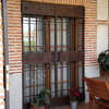 Rejas ventanas y cancela de dos hojas