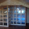 Cerramiento en bajo cubierta de cristal
