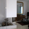 Chimenea ecológica en el salón