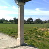 Columnas en un porche