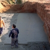 Cimentación del puente de ribadumia pontevedra