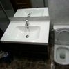 Colocar tubos y lavabo