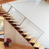 Escalera sencilla madera y tarima flotante