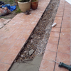 Subir un canapé por la terraza de un unifamiliar