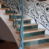 Abrillantar escalera de mármol