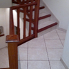 Cerrar hueco de escalera con puertas de madera