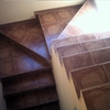 Pasamanos de escalera en vivienda unifamiliar
