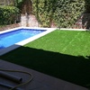 Instalacion cesped con riego automatico