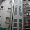Instalacion de ascensor en bloque viejo de 4 alturas