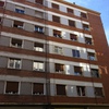 Limpieza de fachada entrada edificio