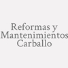 Reformas y Mantenimientos Carballo