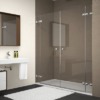 Mampara + ventana baño