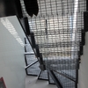 Obra Nueva. Suelo Y Escaleras De Interior De Hormigón O Cemento Pulido.