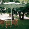 Instalar parasol para poner en una terrazza de bar