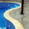 Cambio piedra coronación piscina