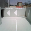 pintura líneas plazas de garaje
