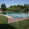 Hacer peldaños curvos en piscina 10x5