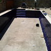 Instalar gresite azul marino piscina