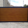 Instalar portal y puerta aluminio ciego sustituyendo al actual que es de forja