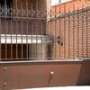 Brazos de puerta de garaje abatibles deteriorados