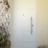 Puerta de patio exterior de pvc
