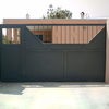 Puerta de garaje corredera y peatonal
