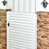 Colocar puerta y verja superpuesta