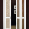 Puerta Plegable para un Baño