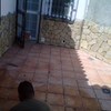 Pulir suelo de piedra de terraza de 50 m2 aprox