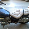Tapizar un sillón de moto